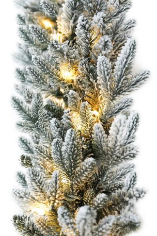 weihnachtsgirlande 3D Königsfichte mit LED Beleuchtung 270cm