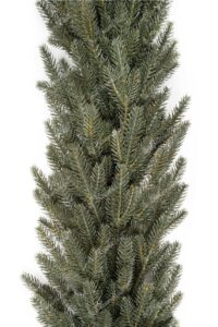 Weihnachtsgirlande 3D Alpenfichte Girlande mit dunkelgrünen Nadeln