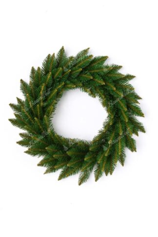 Weihnachtskranz Nordische Fichte hat grüne Nadeln