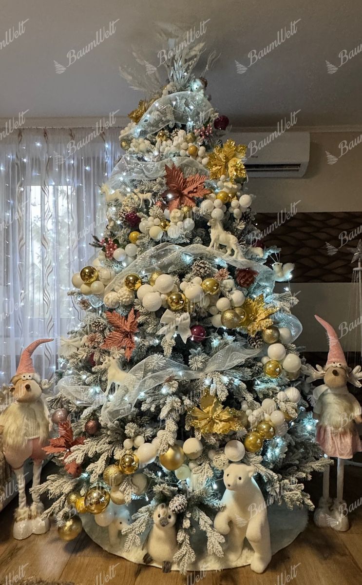 Künstlicher Weihnachtsbaum 3D Polarfichte 240cm